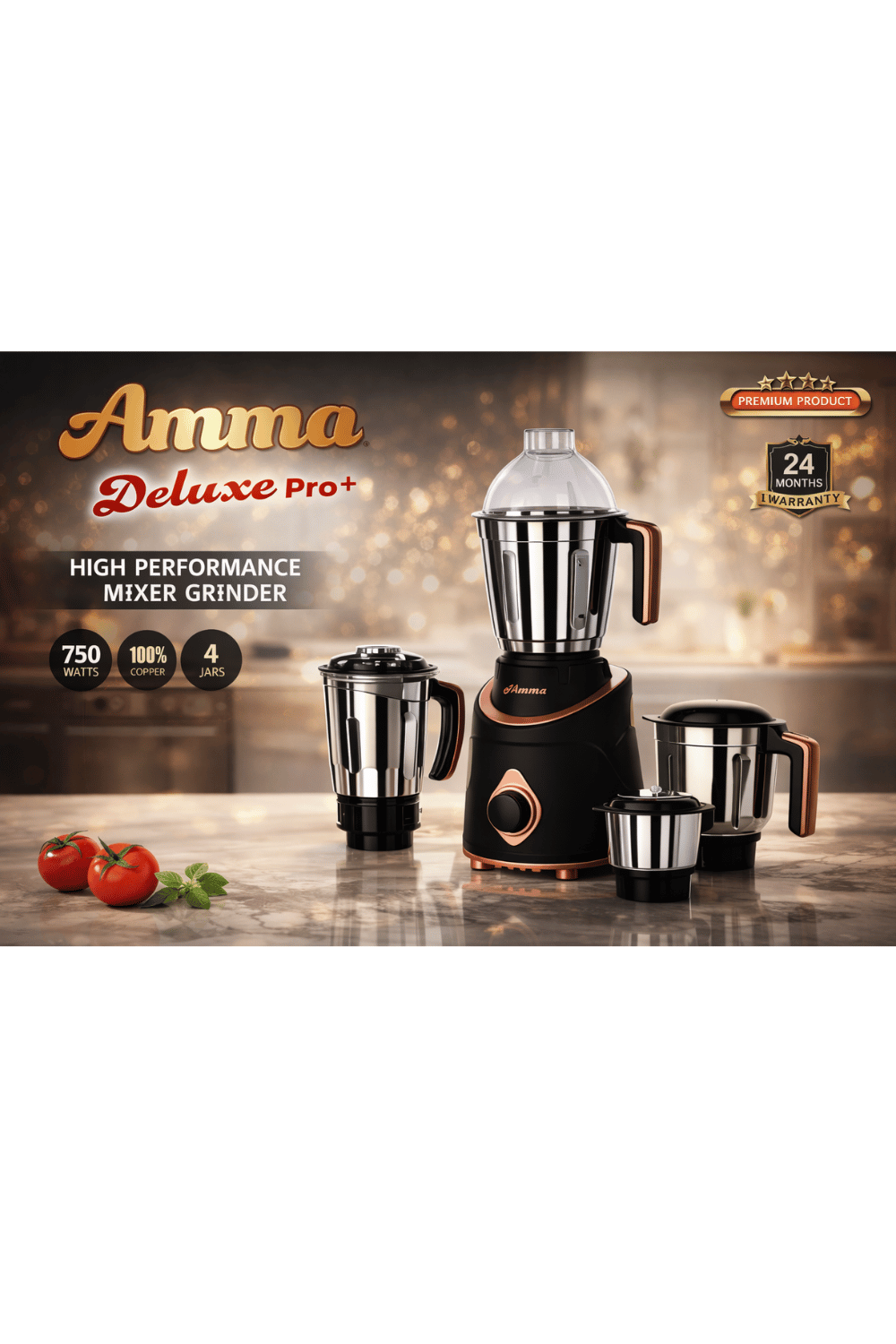 AMMA MIXER GRINDER 1000W