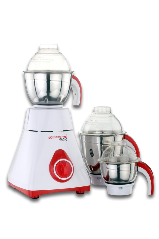 SOWBAGHYA MAGIC MIXER GRINDER (WHITE, 750 W)