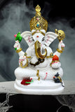 Hand Crafted Ceramic Vinayagar Statue - Model 1