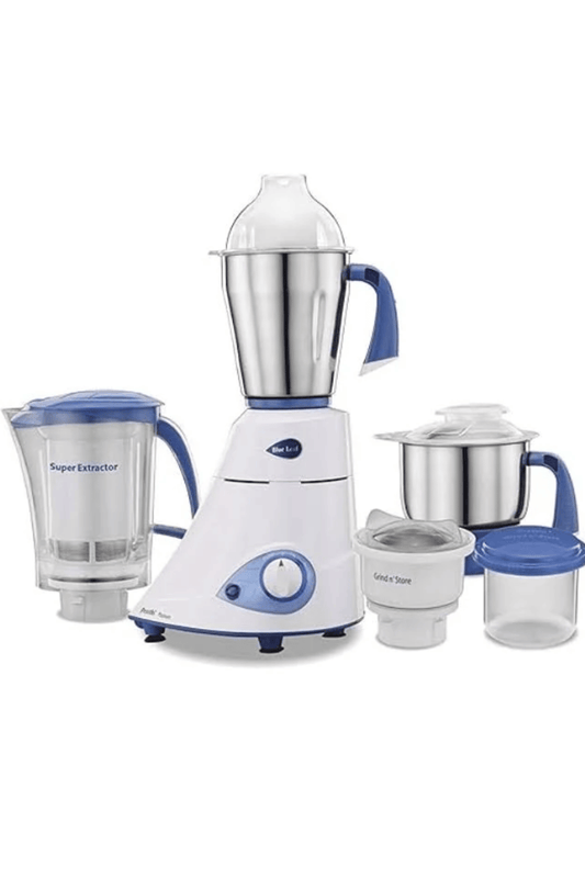 PREETHI BLUE LEAF PLATINUM MG 139 MIXER GRINDER – 750W, 4 JARS (WHITE)
