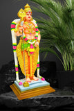 Multicolor Fiber Singapore Murugan Statue - Large