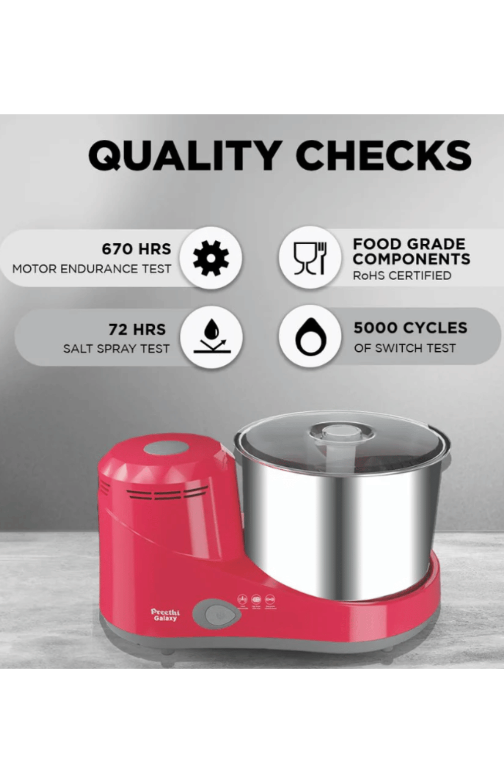 PREETHI WG-913 GALAXY WET GRINDER
