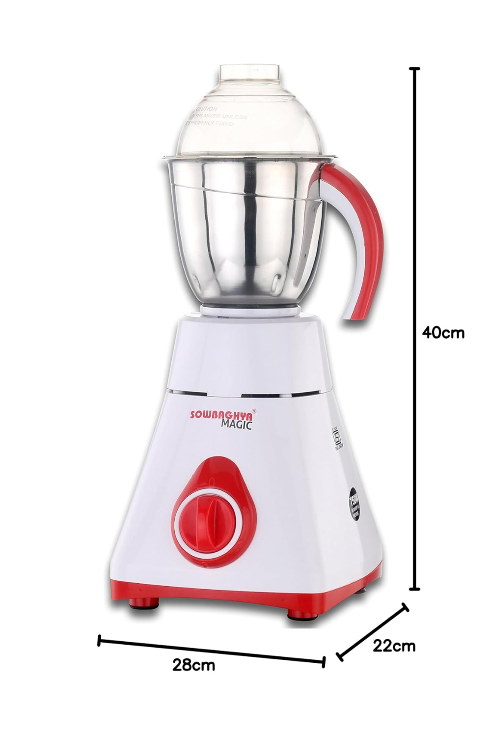 SOWBAGHYA MAGIC MIXER GRINDER (WHITE, 750 W)