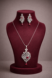 Luxury Crystal Pendant Necklace Se