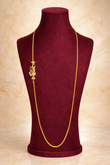 Floral Traditional Gold Chain